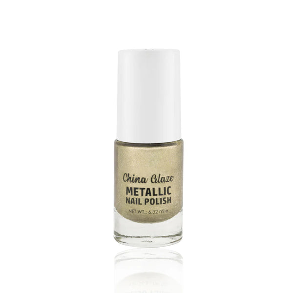 Glamdoll China Glaze Metallic Nail Polish - Light Gold