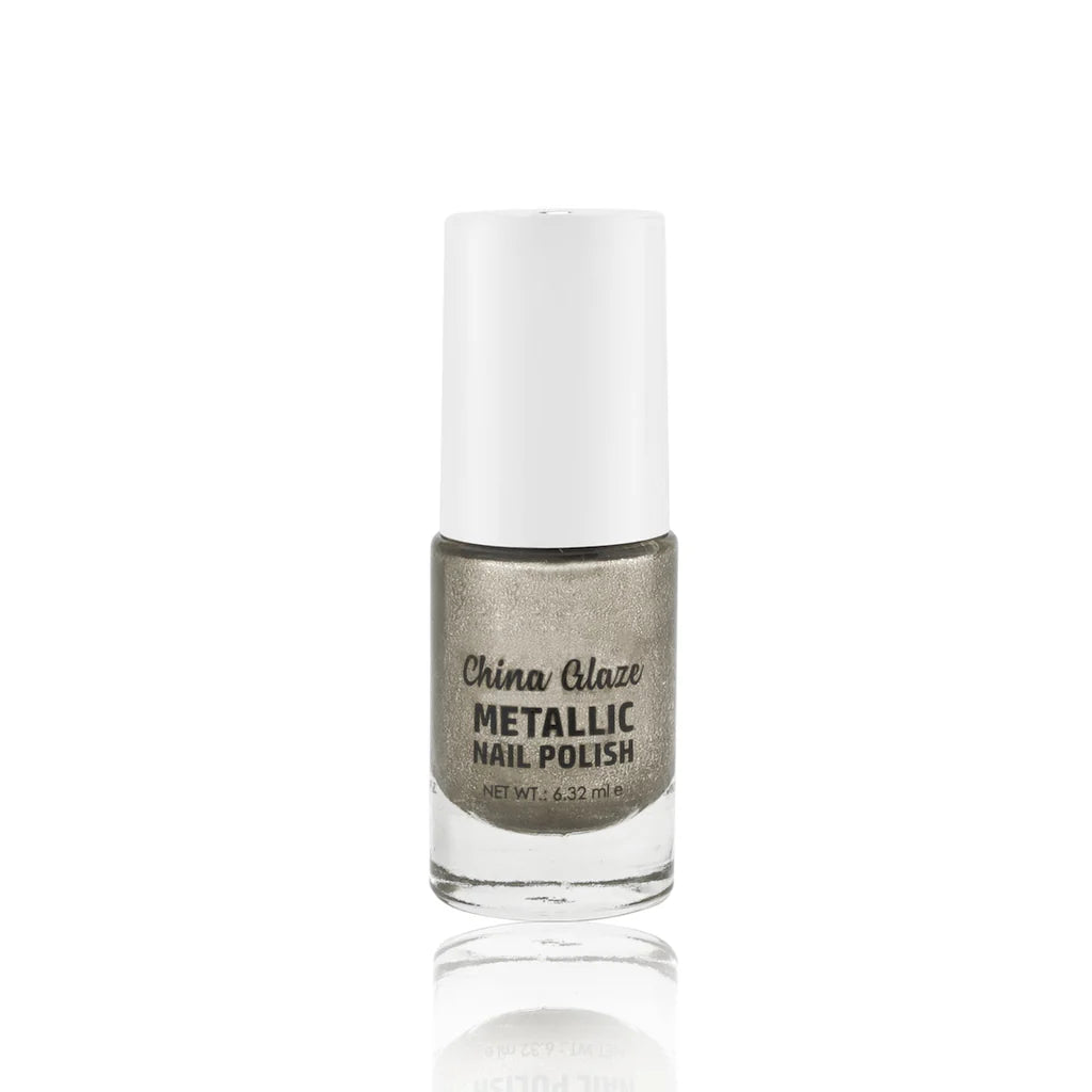 Glamdoll China Glaze Metallic Nail Polish - Silver