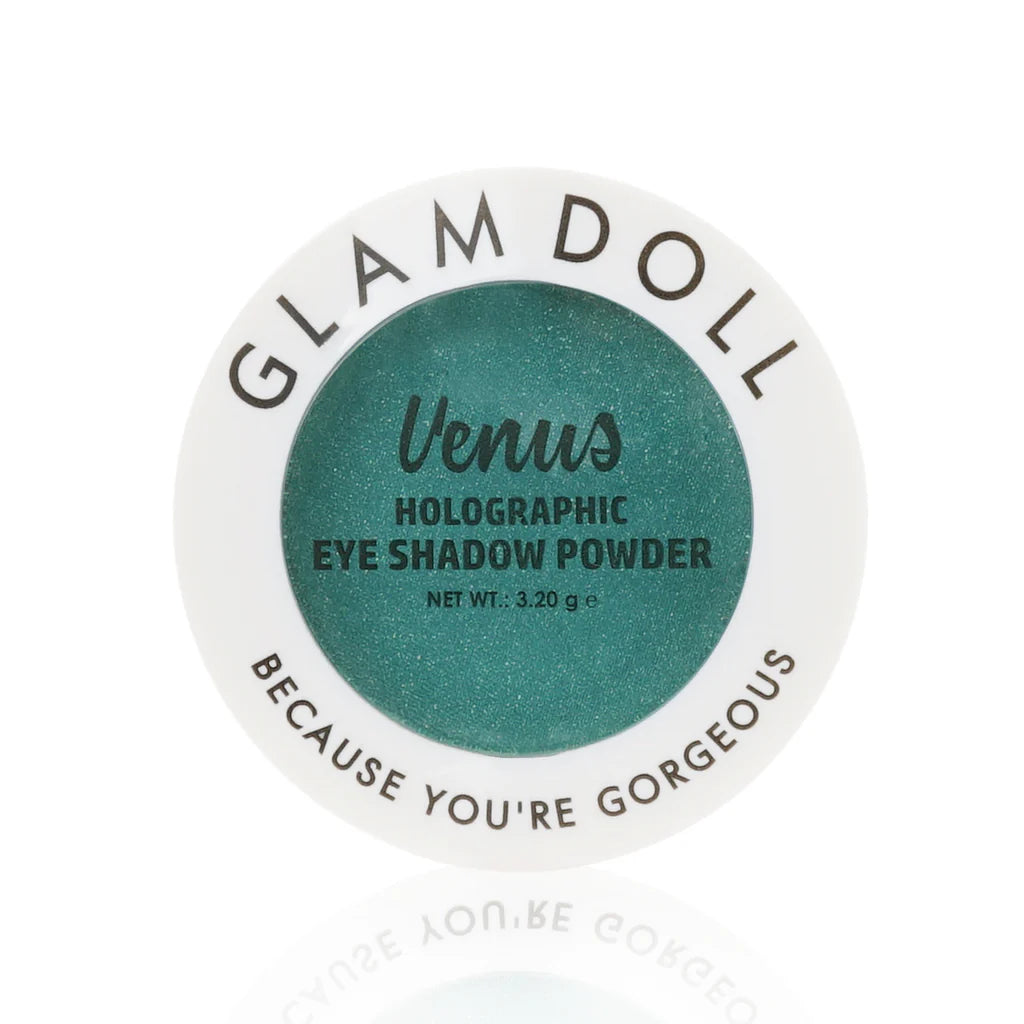 Glamdoll Venus Holographic Eyeshadow - Green