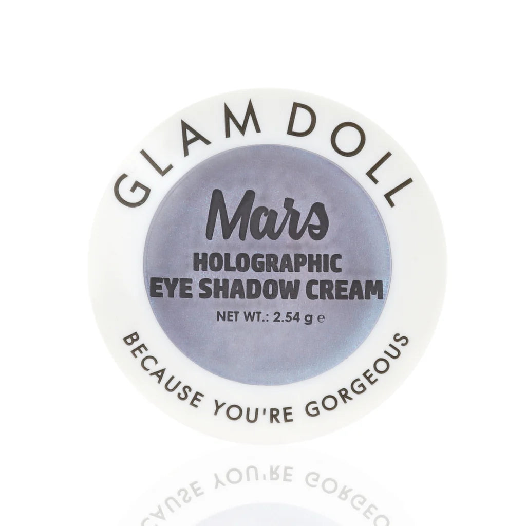 Glamdoll Mars Holographic Eyeshadow Cream - Blue