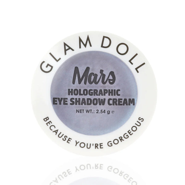Glamdoll Mars Holographic Eyeshadow Cream - Blue