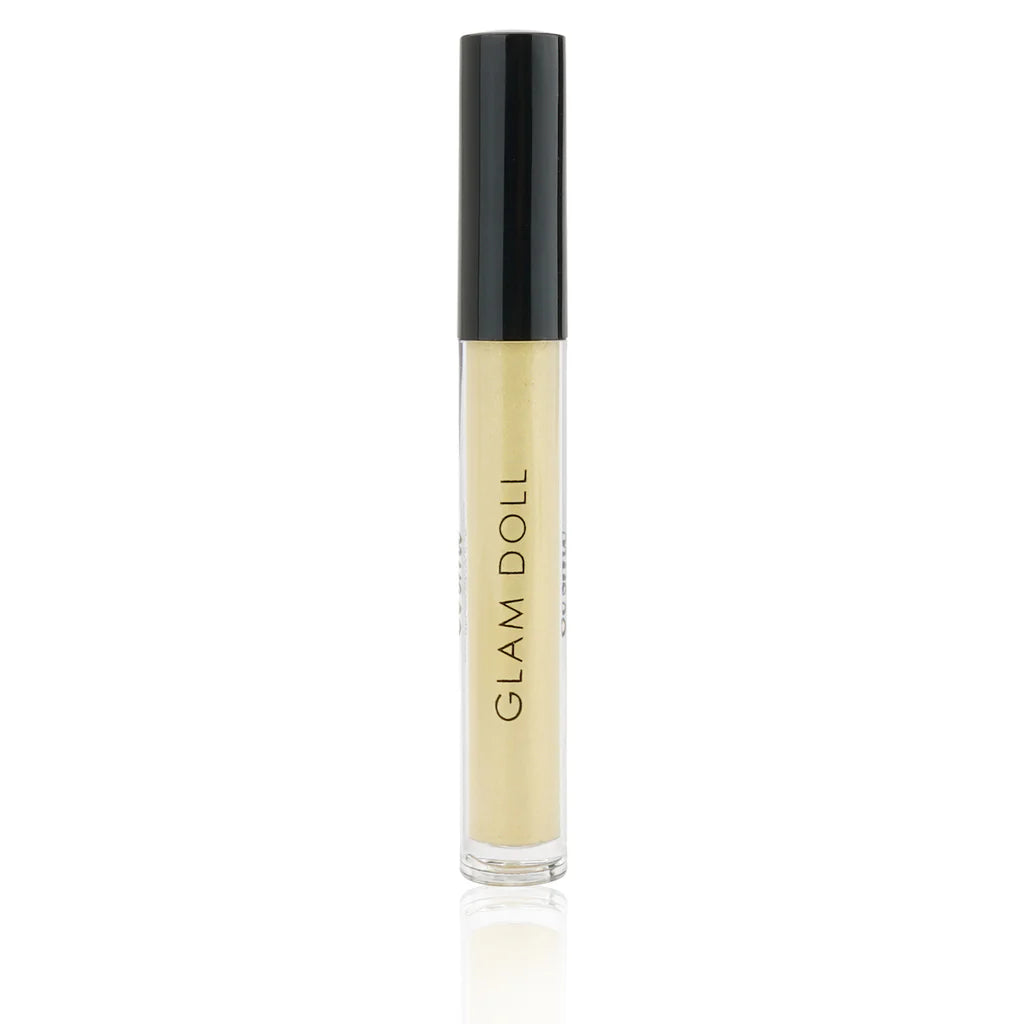 Glamdoll Cosmo Holographic Lip Gloss - Chrome Yellow
