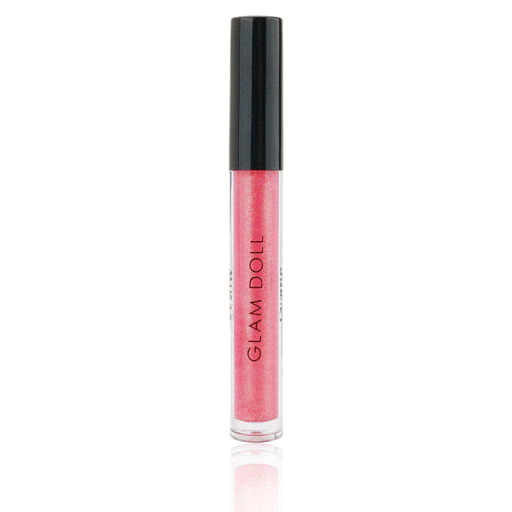 Glamdoll Cosmo Holographic Lip Gloss - Red Plum