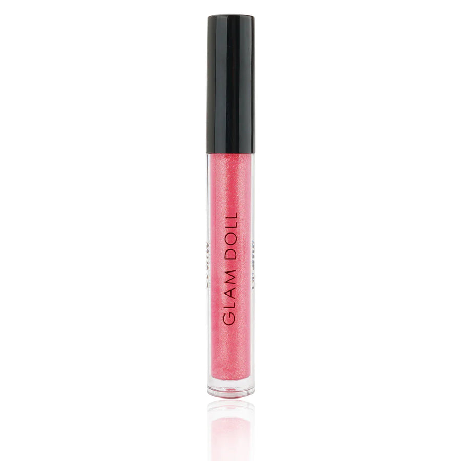 Glamdoll Cosmo Holographic Lip Gloss - Red Plum