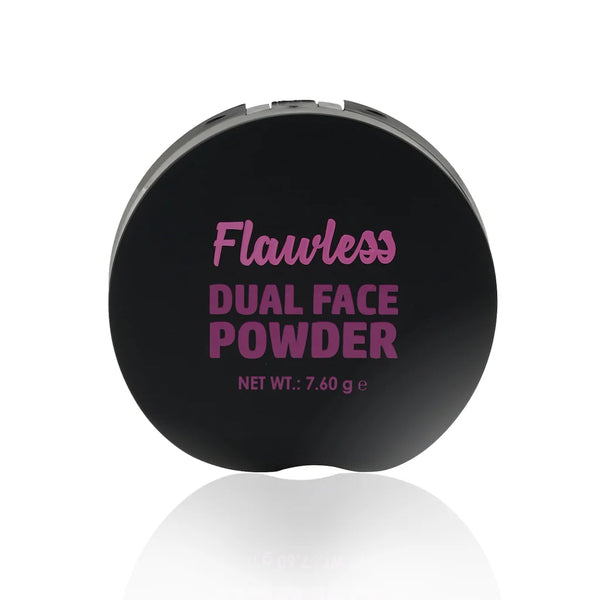 Glamdoll Flawless Dual Face Powder - Medium Brown