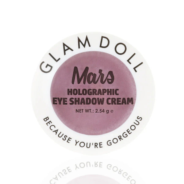 Glamdoll Mars Holographic Eyeshadow Cream - Pink