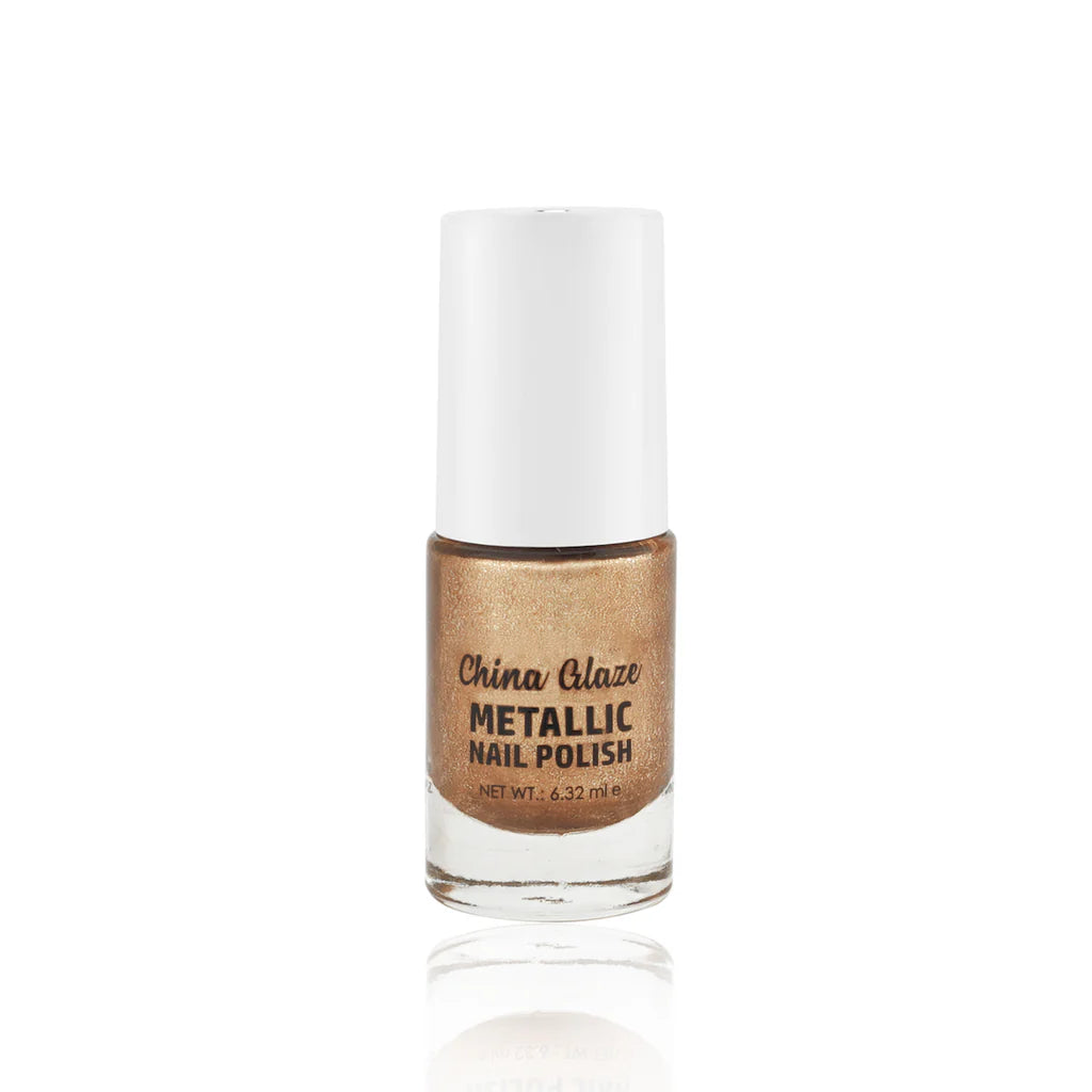Glamdoll China Glaze Metallic Nail Polish - Dark Gold