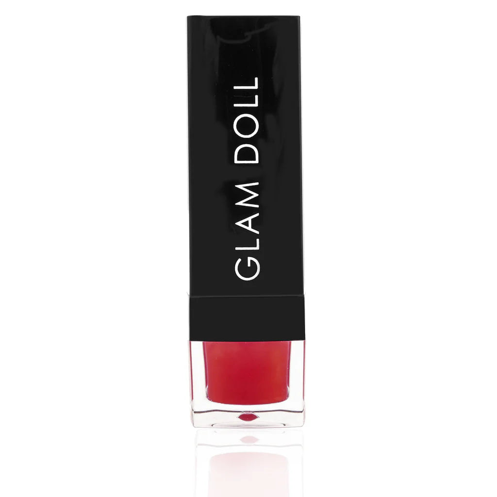 Glamdoll Nude Matte Lipstick - Bright Red