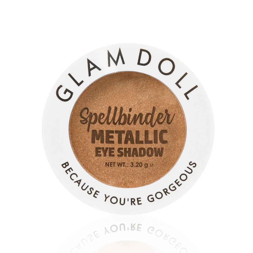 Glamdoll Spell Binder Metallic Eyeshadow - Gold