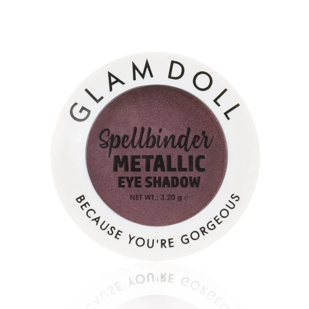 Glamdoll Spell Binder Metallic Eyeshadow - Red