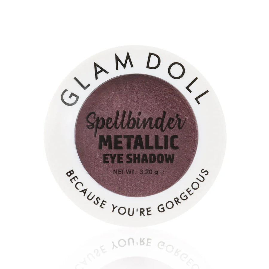Glamdoll Spell Binder Metallic Eyeshadow - Red