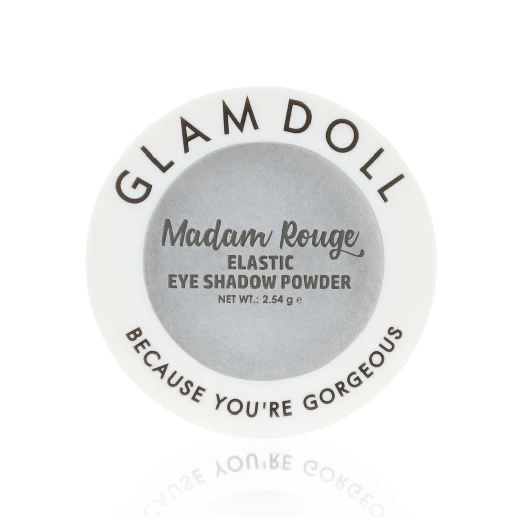 Glamdoll Madam Rouge Eyeshadow Powder - Glitter Silver