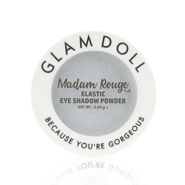 Glamdoll Madam Rouge Eyeshadow Powder - Glitter Silver