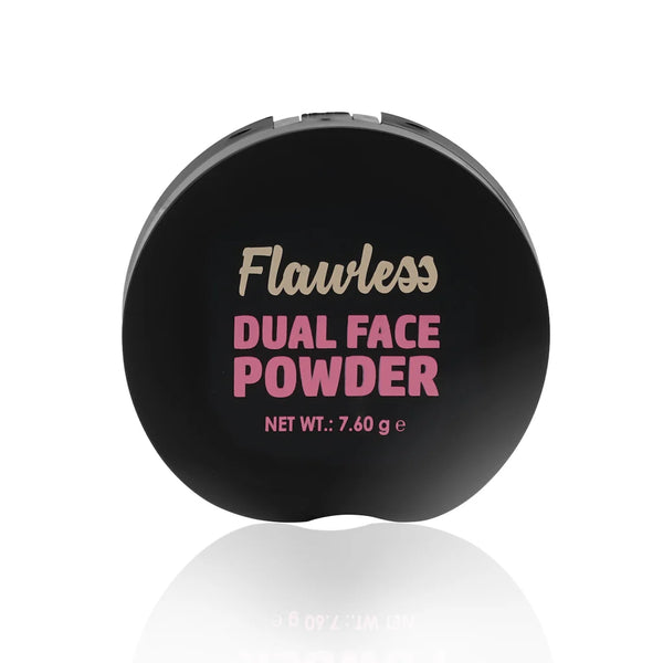 Glamdoll Flawless Dual Face Powder - Dark Brown