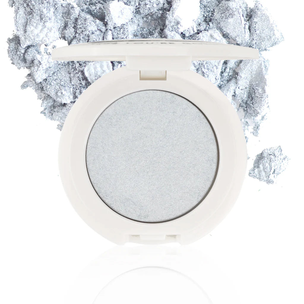 Glamdoll Madam Rouge Eyeshadow Powder - Glitter Silver