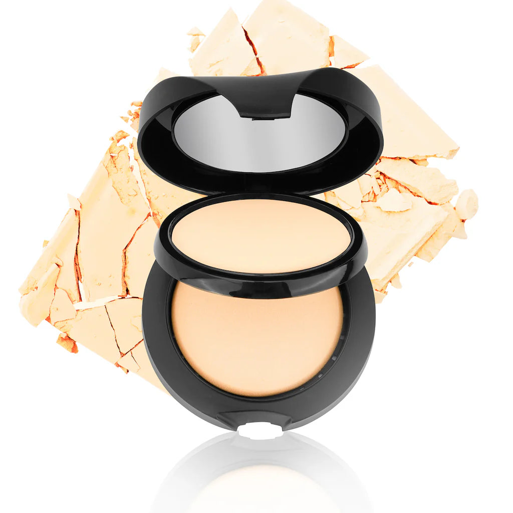 Glamdoll Flawless Dual Face Powder - Light Brown