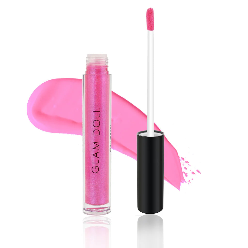 Glamdoll Cosmo Holographic Lip Gloss - Purple