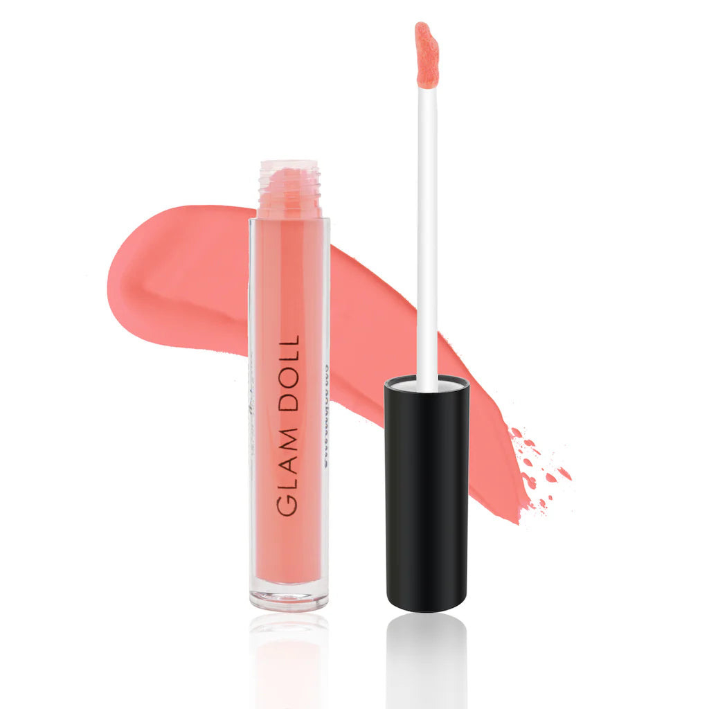 Glamdoll Outrageous Matte Liquid Lipstick - Peach