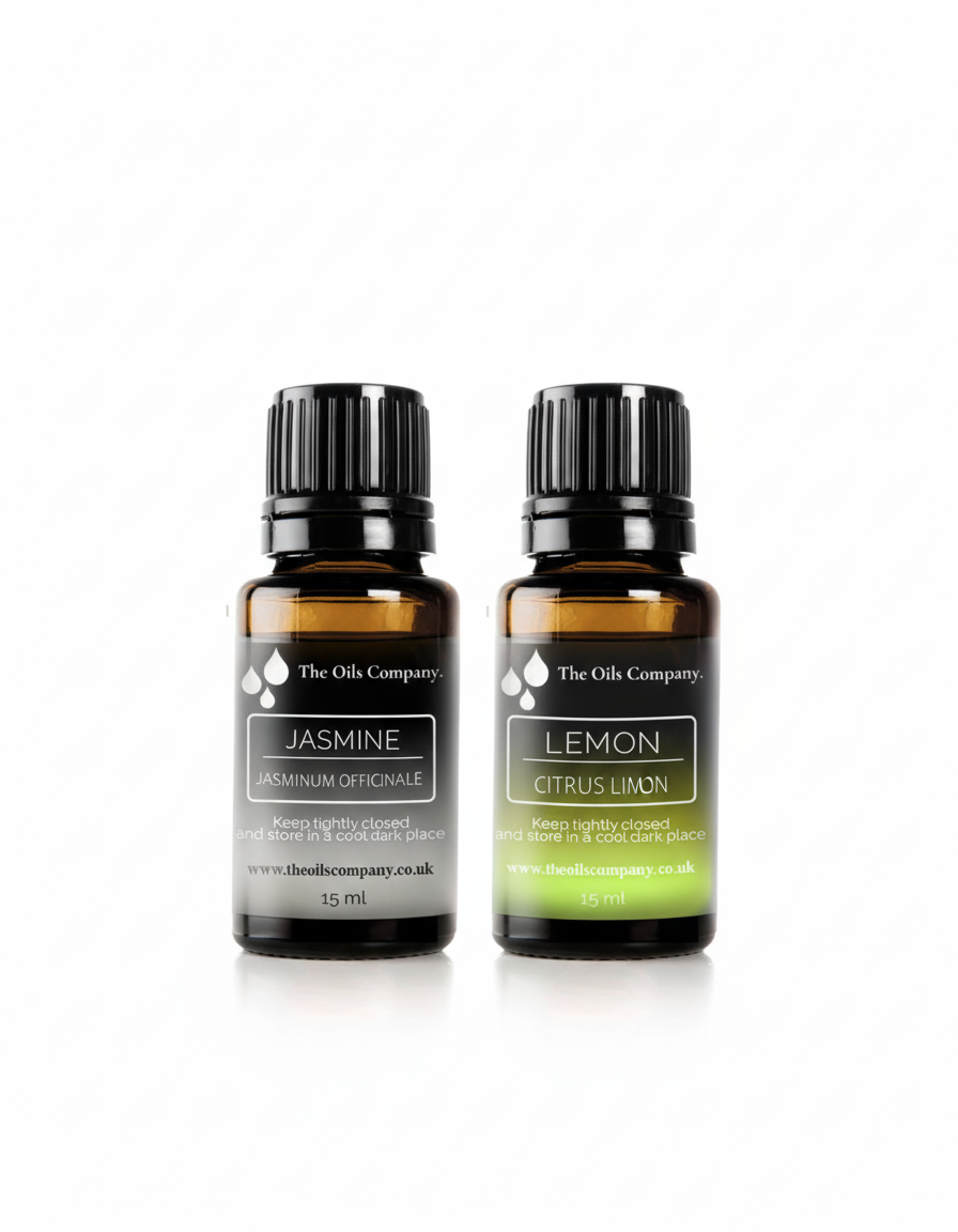 Bright & Beautiful Essential Oil Duo (Jasmine & Lemon) - image 1